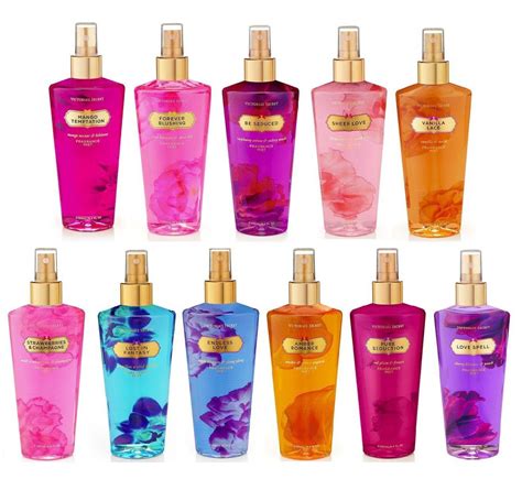 victoria secret old body sprays.